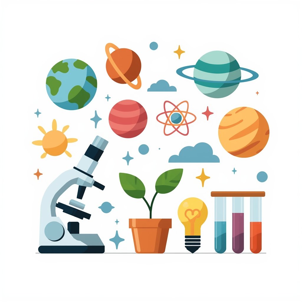 What is science simple illustration for beginners and students